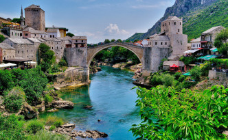The Old Town and Old Bridge of Mostar